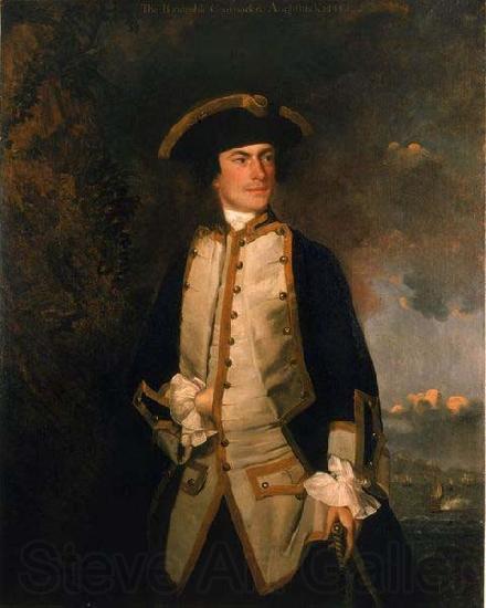 Sir Joshua Reynolds Commodore the Honourable Augustus Keppel Norge oil painting art